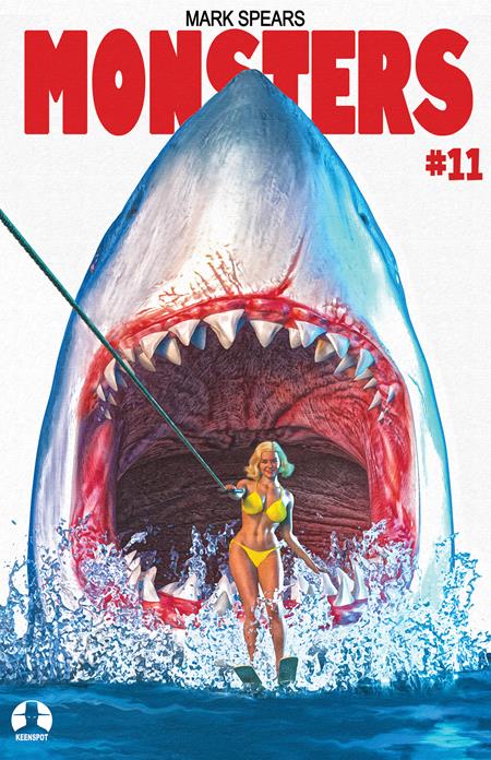 Mark Spears Monsters #11  C Mark Spears Shark Week Jaws 2 Homage Var