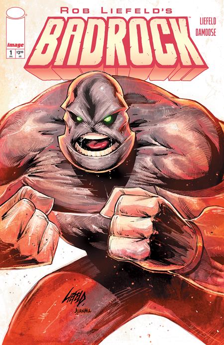 Badrock #1  B Rob Liefeld Var