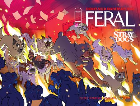 Feral #25  A Tony Fleecs & Trish Forstner Wraparound