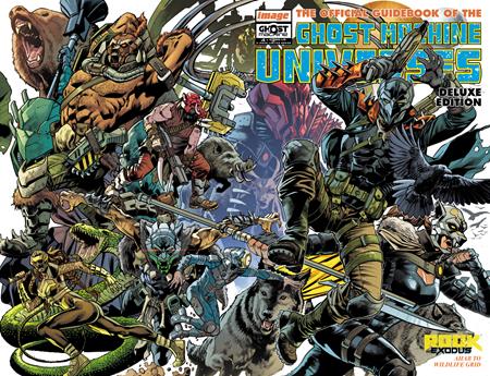 Ghost Machine The Official Guidebook #4 (of 5)  B Bryan Hitch & Brad Anderson Wraparound Var