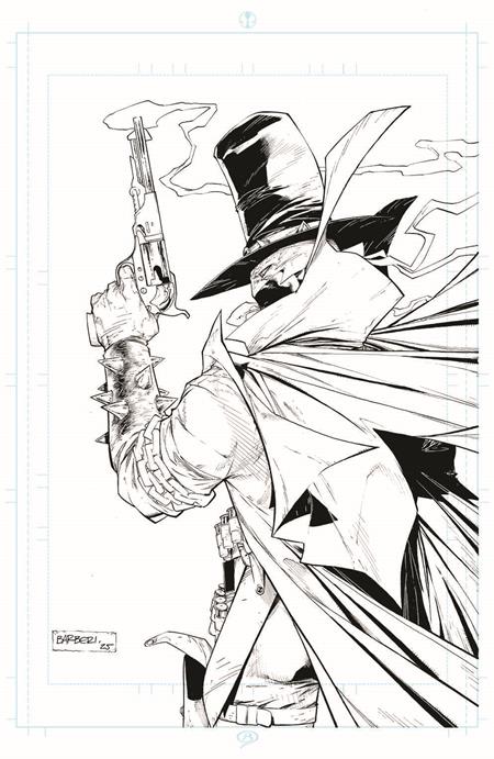 Gunslinger Spawn #56  B Carlo Barberi Raw Art Var