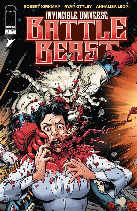 Invincible Universe Battle Beast #11 C Inc 1:10 Chris Burnham & Brian Reber Connecting Var - Image