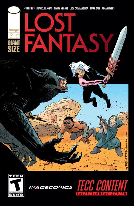 Lost Fantasy #12  B Alex Diotto Var