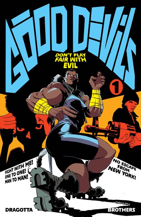 Good Devils Dont Play Fair With Evil  | One Shot 2nd Ptg  D Nick Dragotta Blue Var - Comics - Image - Pop Weasel