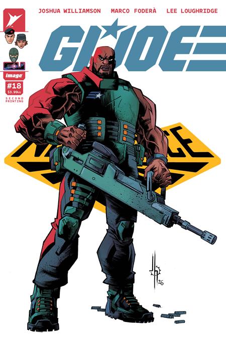 Gi Joe #18 2nd Ptg  A Jason Howard