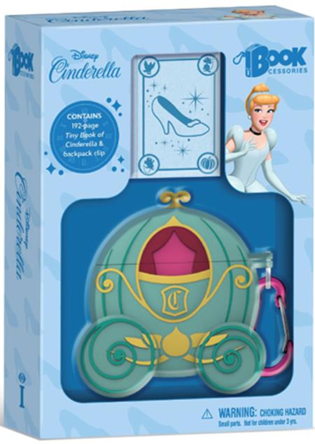 Bookcessories Disney Tiny Book Of Cinderella  | Hardcover - Novelty - Image - Pop Weasel