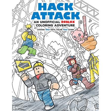 Hack Attack  | TPB An Unofficial Roblox Coloring Adventure - Books - Image - Pop Weasel