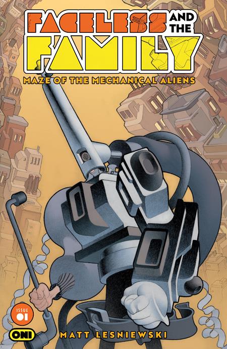 Faceless And The Family Maze Of The Mechanical Aliens #1 (of 4)  A Matt Lesniewski
