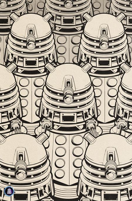 Doctor Who Circuit Breaker #1 (of 2)  E Flops Takeover Color Your Own Cardstock Var