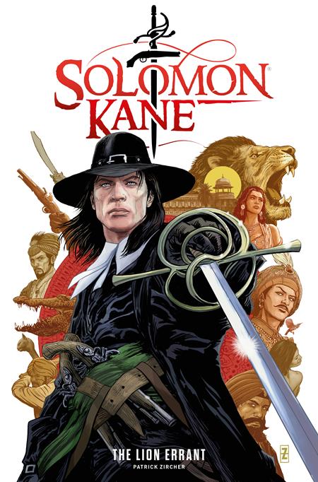 Solomon Kane The Lion Errant #1 (of 4)  A Patch Zircher
