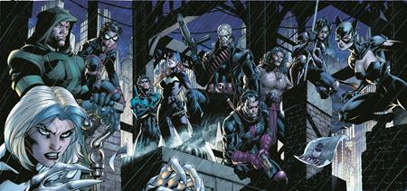 Batman #163  I Jim Lee & Scott Williams Hush Connecting Gatefold Var