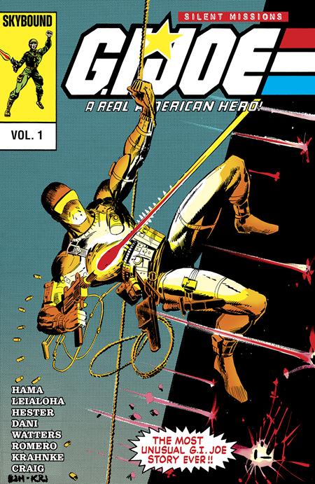 Gi Joe A Real American Hero The Silent Missions | TPB Direct Market Exclusive Ed Hannigan & Klaus Janson - Image - Graphic Novels - Image - Pop Weasel