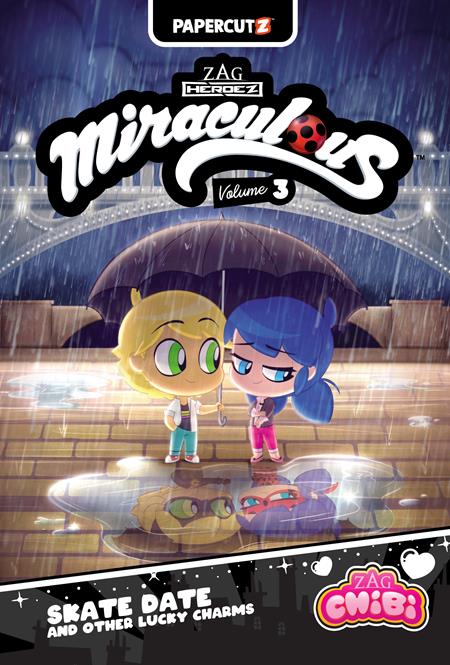 Miraculous Ladybug Chibi  | Hardcover Vol 03 Skate Date & Other Lucky Charms - Graphic Novels - Image - Pop Weasel