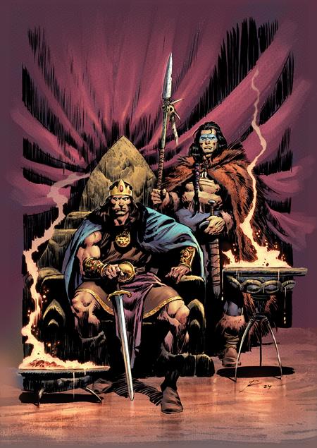 Conan The Barbarian Scourge Of The Serpent #1 (of 4)  H Roberto De La Torre Virgin Var