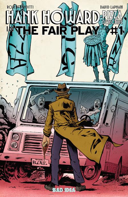 Hank Howard Pizza Detective The Fair Play #1  | One Shot  C Jake Baker Var