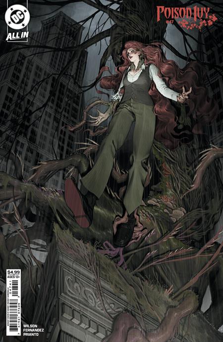 Poison Ivy #47  D Manny Vincent Carbonilla Card Stock Var (batman Bad Seeds)