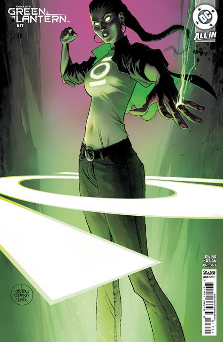 Absolute Green Lantern #17  B Andrew Robinson Card Stock Var
