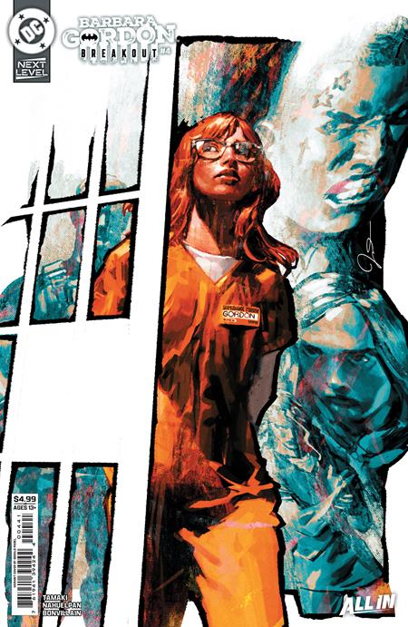 Barbara Gordon Breakout #4  D Gerald Parel Card Stock Var