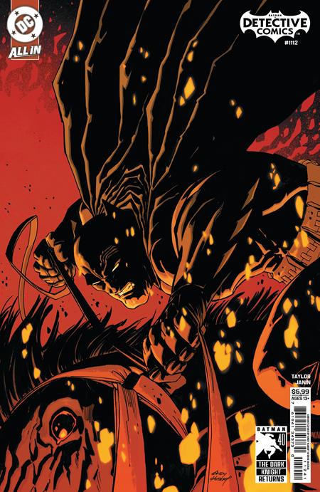 Detective Comics #1112  D Andy Kubert Dark Knight Returns 40th Anniversary Card Stock Var