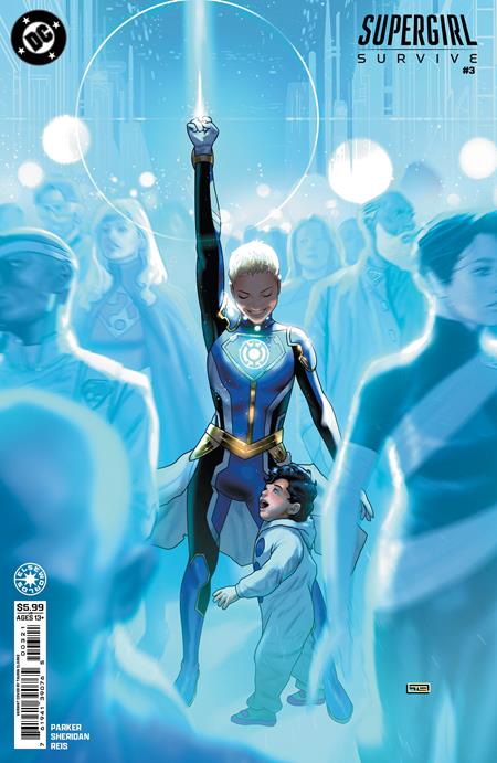 Supergirl Survive #3 (of 6)  B Taurin Clarke Card Stock Var