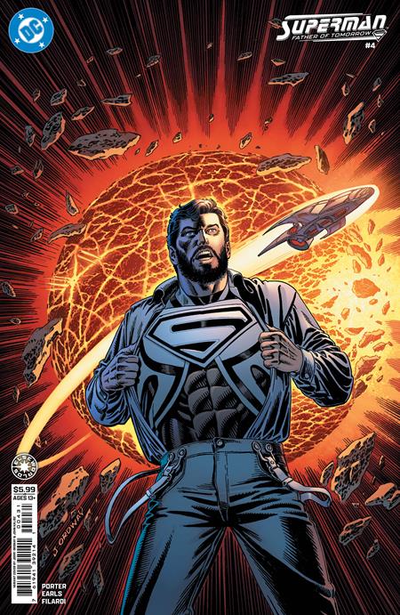 Superman Father Of Tomorrow #4 (of 6)  C Jerry Ordway Card Stock Var