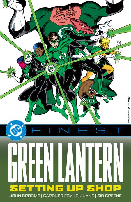 DC Finest Green Lantern Setting Up Shop  | TPB