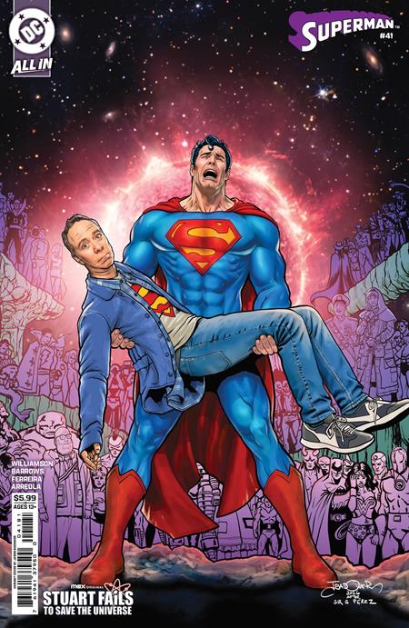 Superman #41  F Jason Badower Stuart Fails To Save The Universe Card Stock Var (kingdom Of Zod)