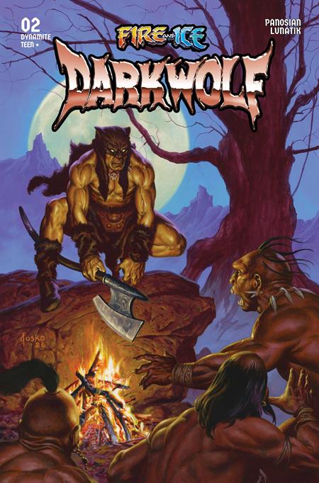 Fire And Ice Darkwolf #2  C Joe Jusko Var