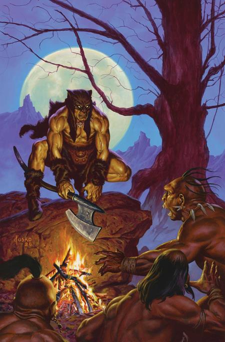Fire And Ice Darkwolf #2  G Joe Jusko Ltd Virgin Var