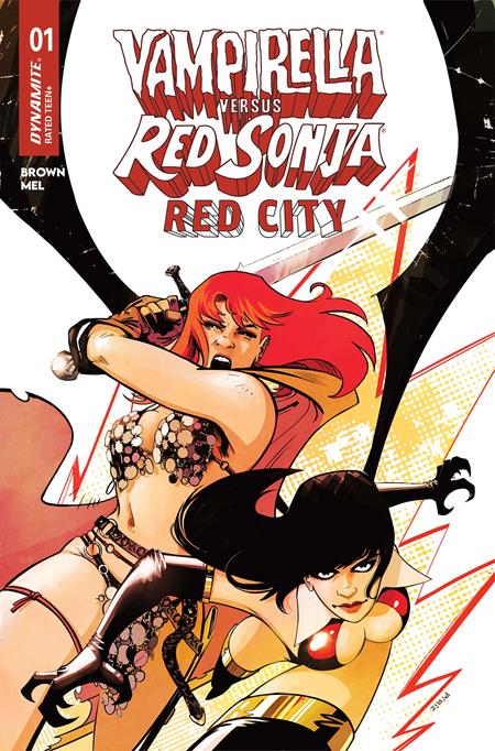 Vampirella Vs Red Sonja Red City #1  A Sebastian Piriz