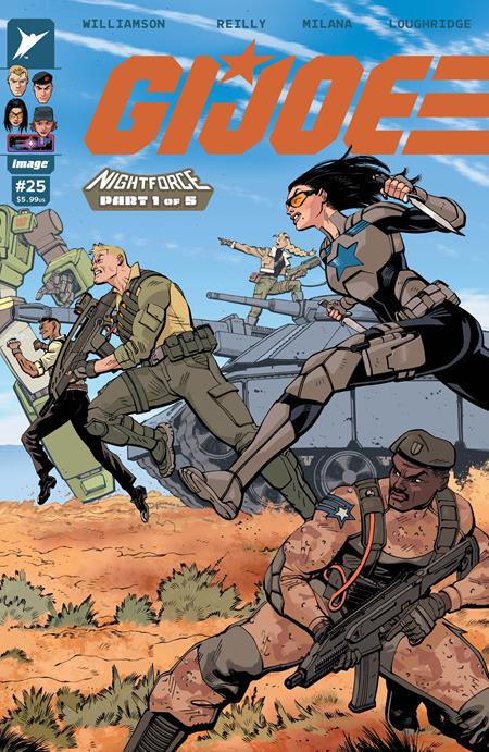 Gi Joe #25  I Tom Reilly Wraparound Foil Var