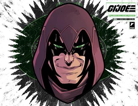 Gi Joe #25  J Andrea Milana & Andres Juarez Die Cut Mask Var