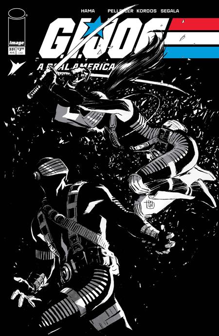 Gi Joe A Real American Hero #331  B Lee Weeks B&w Var