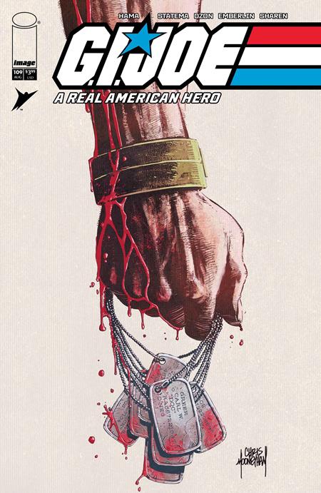 Gi Joe A Real American Hero #109 Hama Files Edition  B Chris Mooneyham Var
