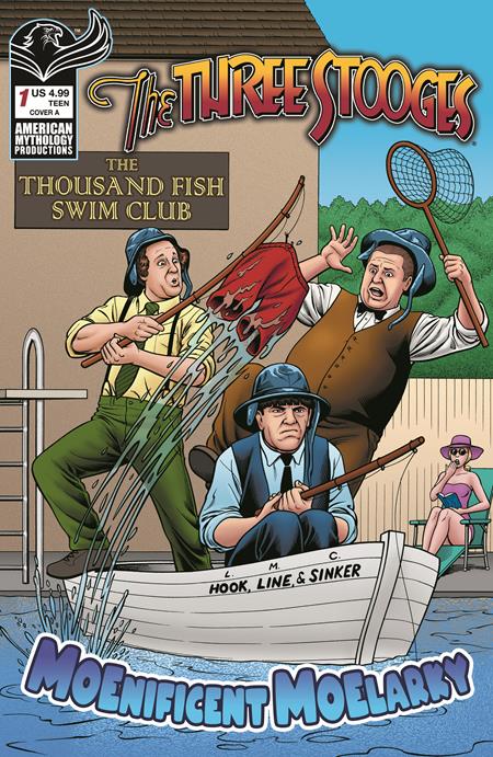 Three Stooges Moenificent Moelarky #1  A Fraim Brothers