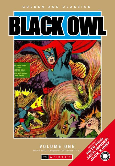 Golden Age Classics The Black Owl  | Hardcover Vol 01 - Graphic Novels - Image - Pop Weasel