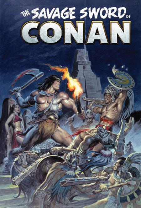 Savage Sword Of Conan The Original Comics Omnibus  | Hardcover Vol 12 Earl Norem Direct Market Edition