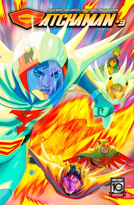Gatchaman #3  a inaki Miranda - Comics - Image - Pop Weasel