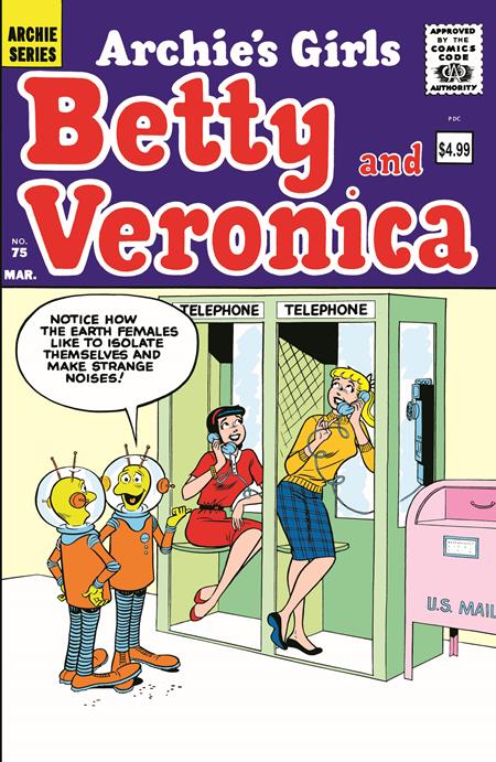 Archie Facsimile #7 Betty And Veronica #75 A Bob White - Comics - Image - Pop Weasel