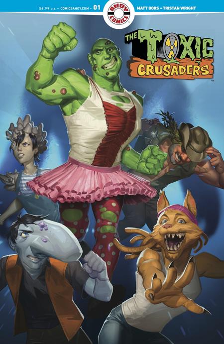 Toxic Crusaders #1 (of 5) B 3 Copy Ar Sullivan Unlock Var - Image