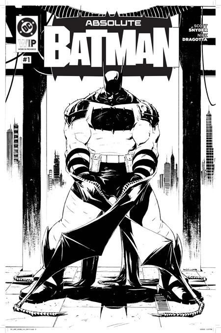 DC W.I.P. Absolute Batman #1 - Image