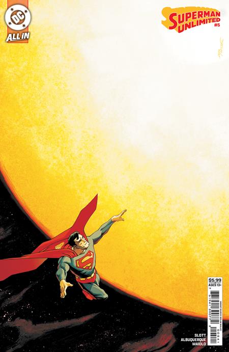 Superman Unlimited #5  E Declan Shalvey Card Stock Var