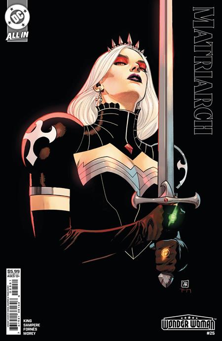 Wonder Woman #25  D Daniel Sampere Card Stock Var