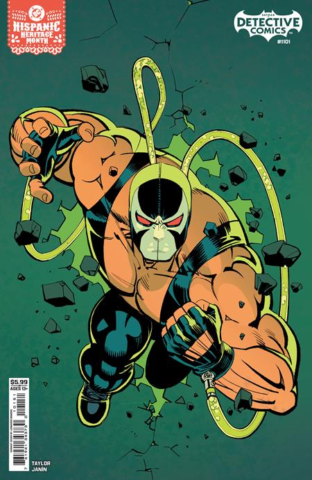 Detective Comics #1101  D Leonardo Romero Hispanic Heritage Month Bane Card Stock Var