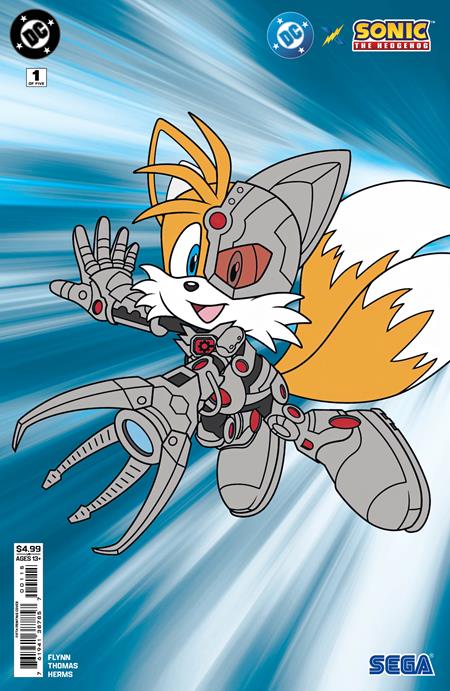 DC X Sonic The Hedgehog #1 (Of 5) Fifth Printing - Image