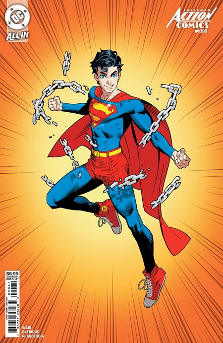 Action Comics #1090 E Dan Mora Corner Box Card Stock Var - Image