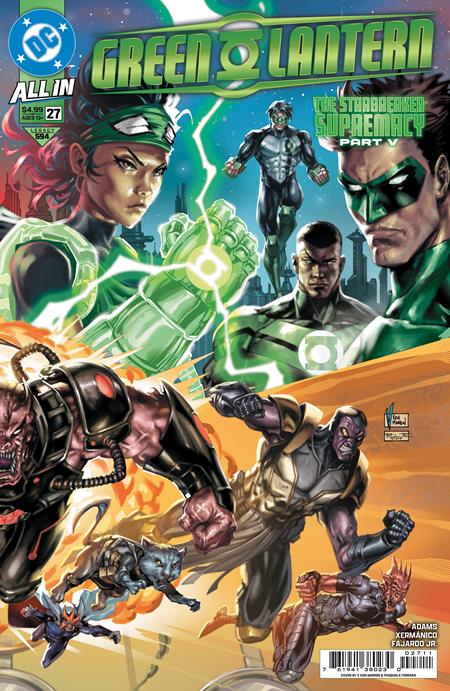 Green Lantern #27  A V Ken Marion (starbreaker Supremacy)