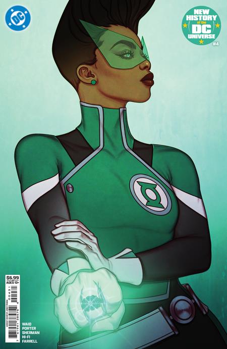 New History Of The DC Universe #4 (of 4)  C Jenny Frison Card Stock Var