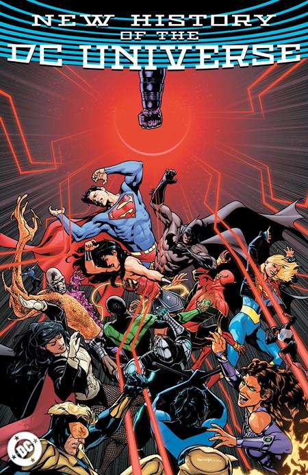 New History Of The DC Universe #4 (of 4)  E Ryan Sook Foil Var