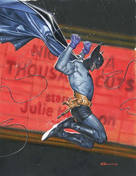 The Bat-Man Second Knight #1 (Of 6) C Fabrizio De Tommaso Card Stock Var - Image